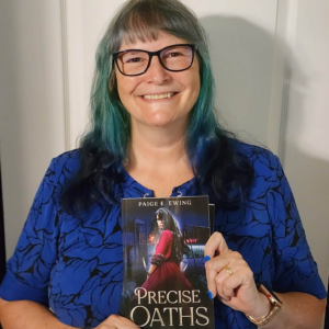 Precise Oaths book held by Paige E. Ewing